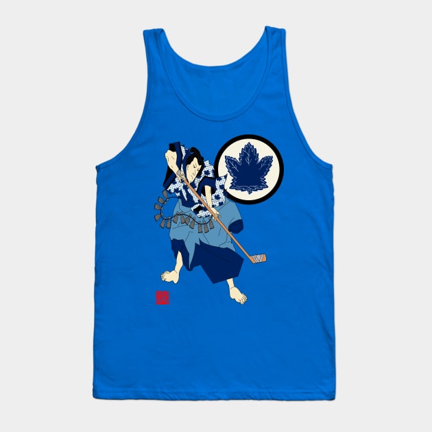 Maple Leaf Samurai Tank Top by BennySensei